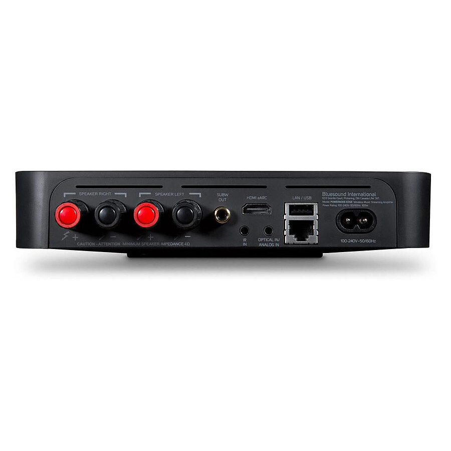Bluesound Powernode Edge Noir + Cabasse Antigua MC170 Noir