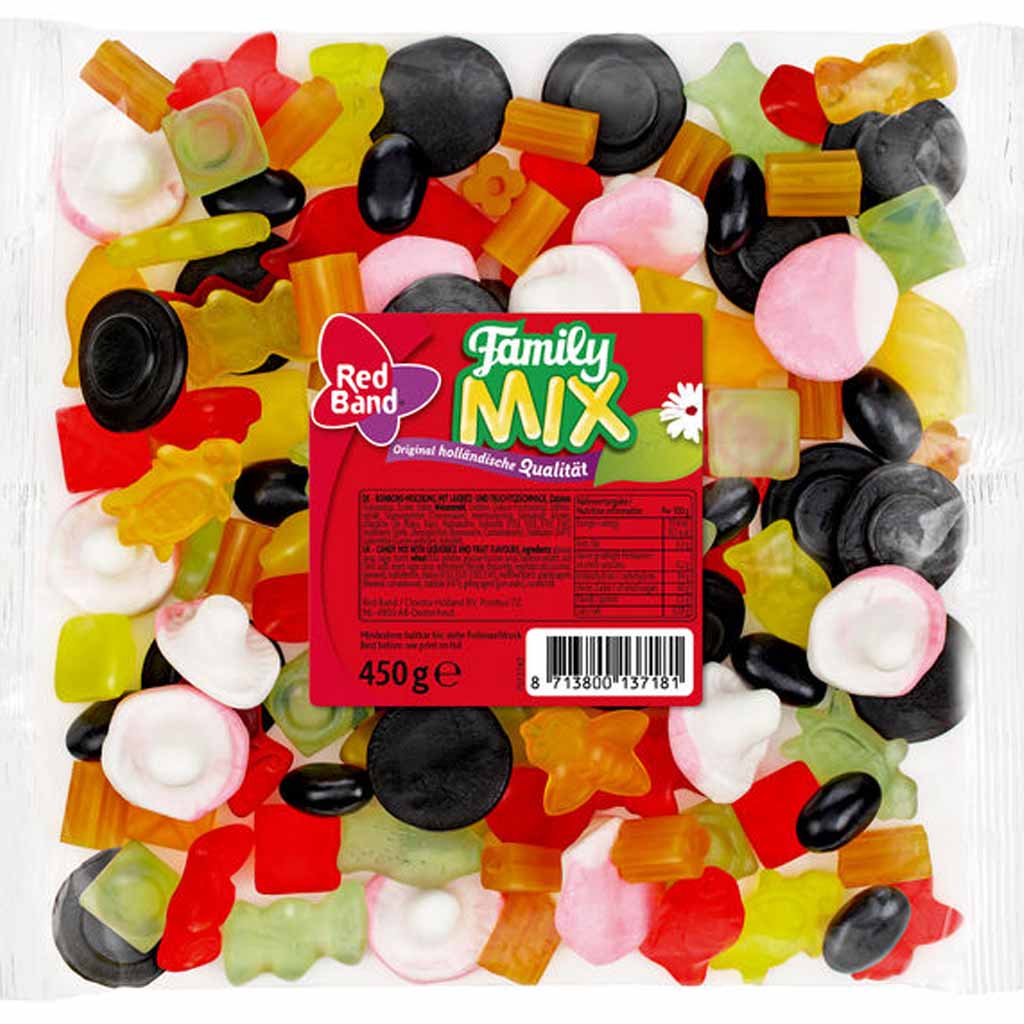 Red Band Family Mix 450g MHD:22.10.25