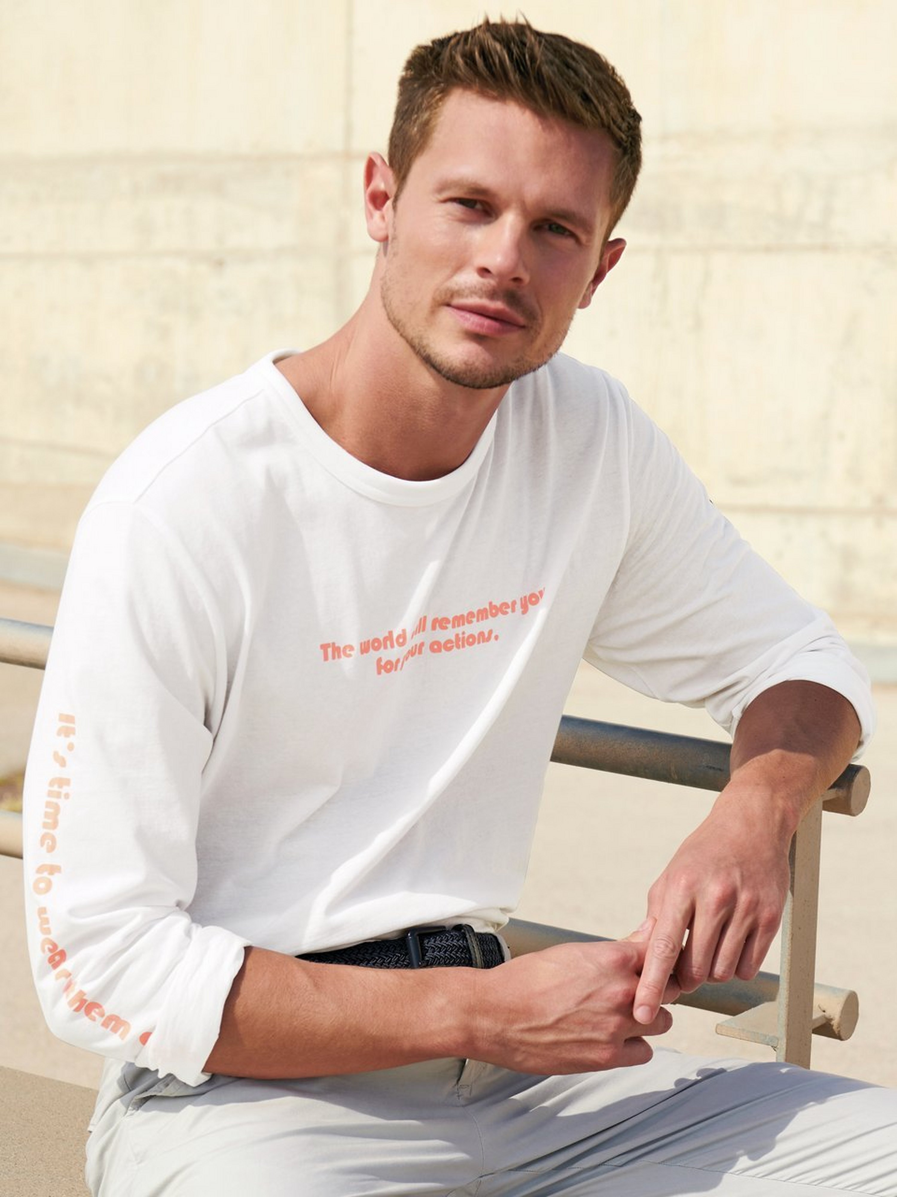 Rundhals-Shirt
