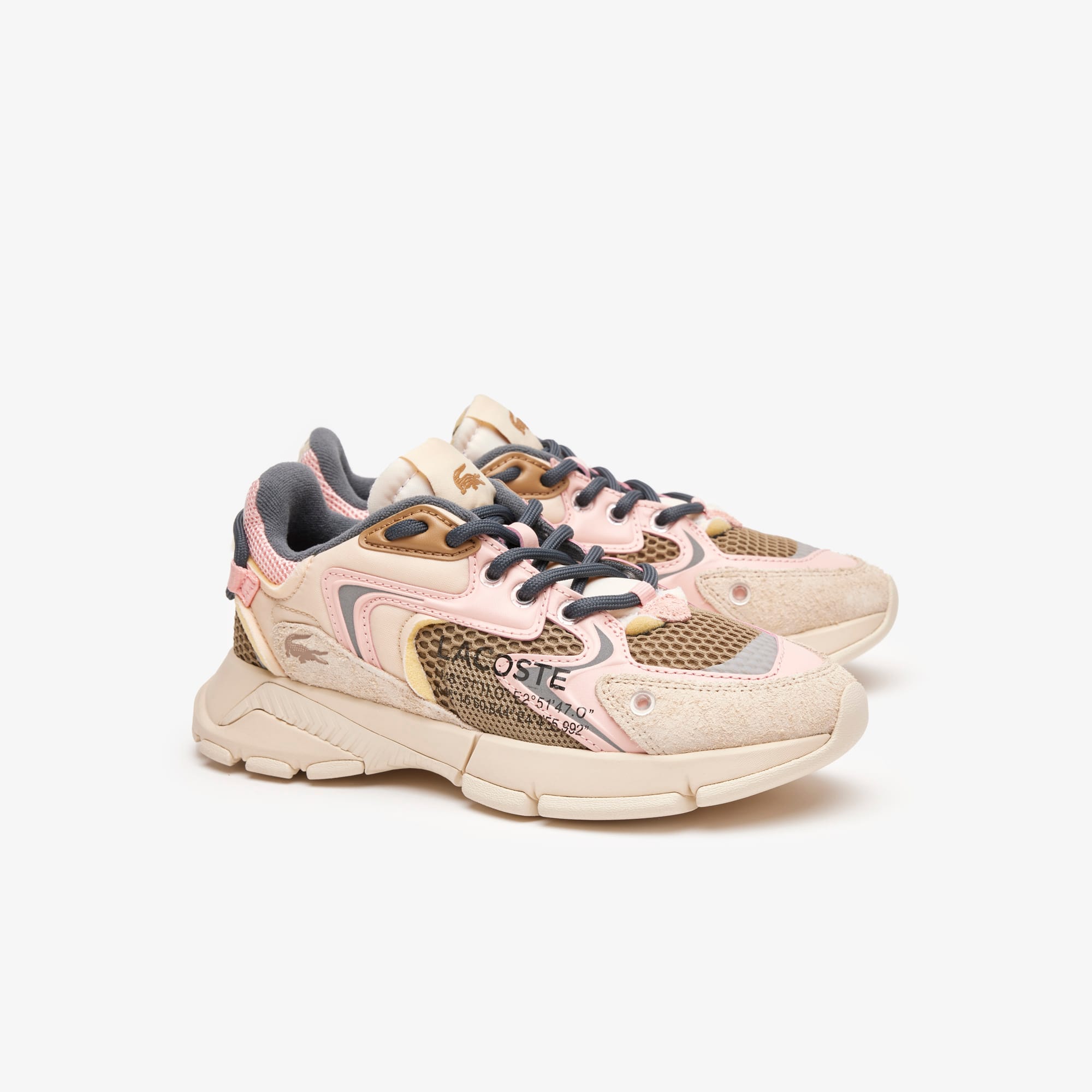 Sneakers L003 Neo femme en textile Sneakers - Blanc - Lacoste - Femme