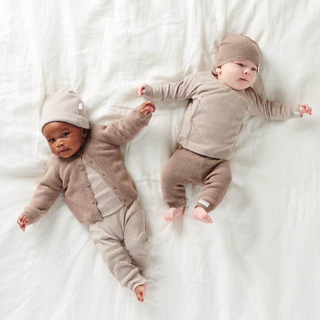 Noppies Newborn Muts Nevel - Oatmeal
