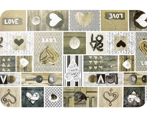 Placemat Bedrukt Liefde in de lucht 30 x 45 cm