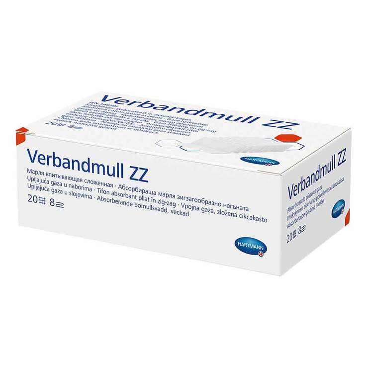 Verbandmull Hartmann 10 cm x 2 m zickzack, 1 St