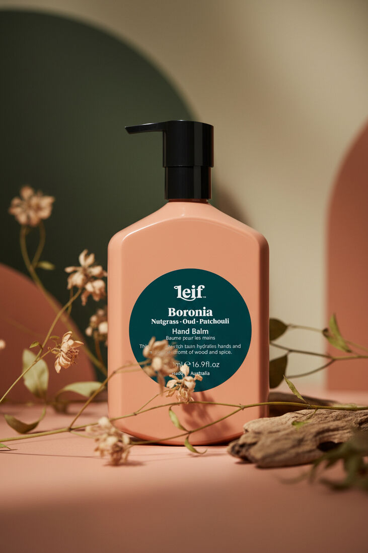 leif handverzorging boronia hand balm 500ml