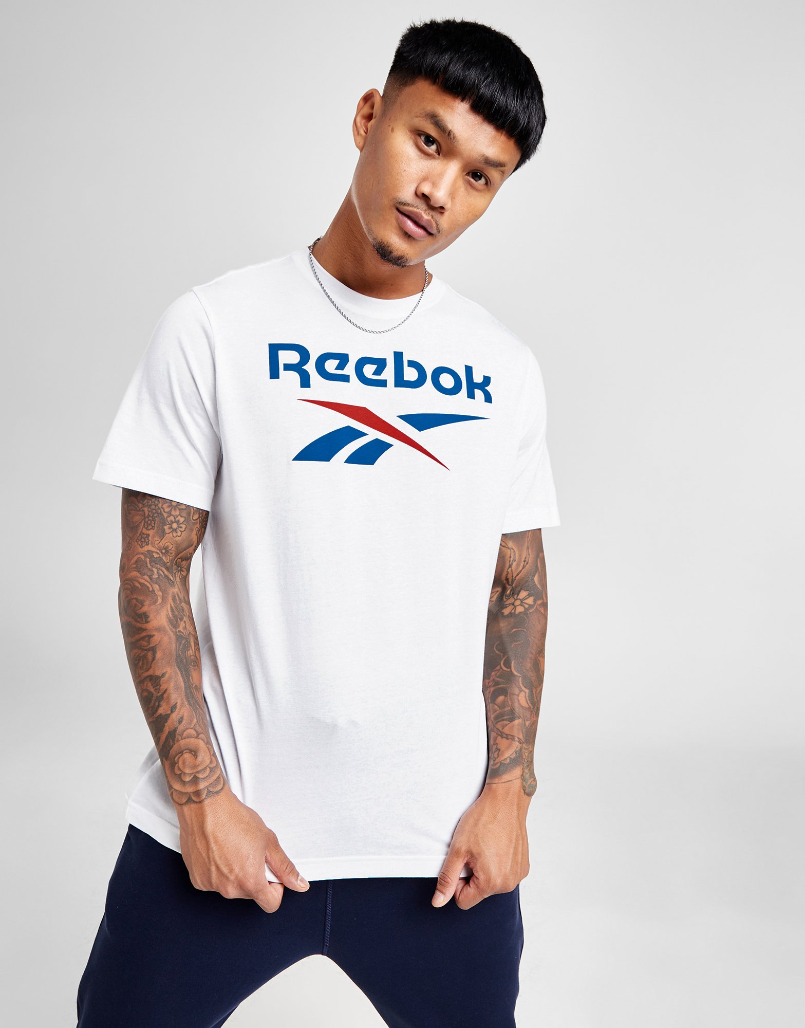 Reebok T-shirt Large Logo Homme
