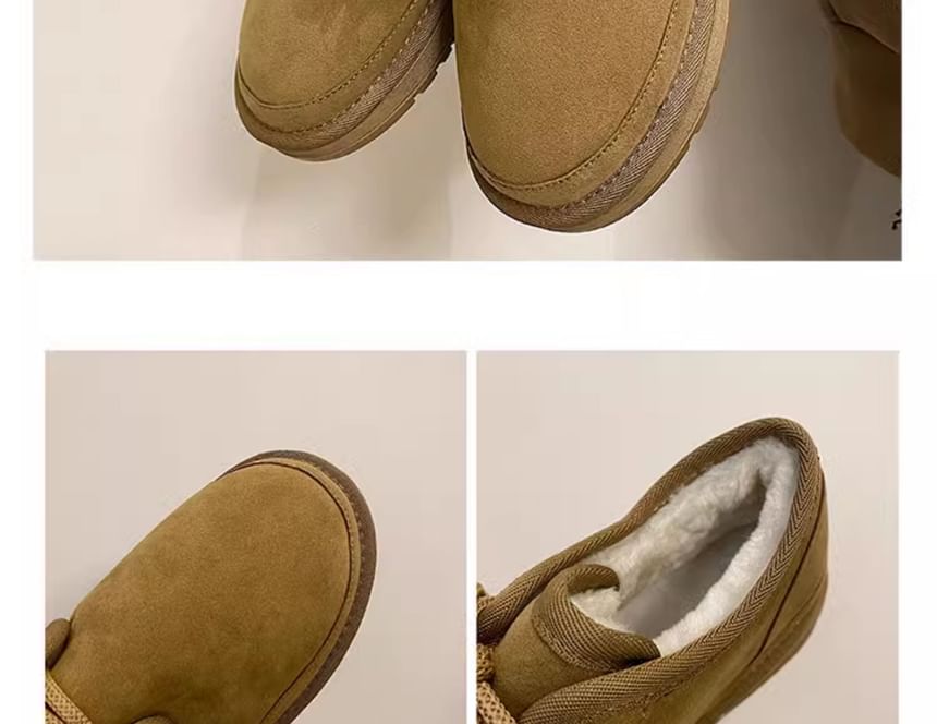 HANO - Eenvoudige suède veterschoenen