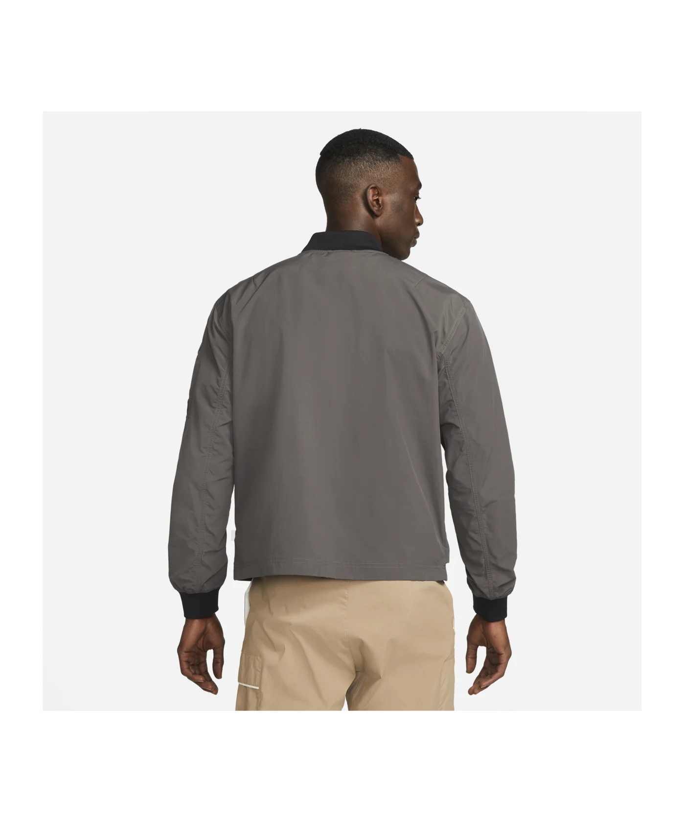 Nike Essentials Unlined Bomber Jacke Grau F254