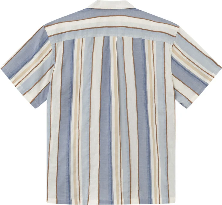 Forét PEER SS SHIRT Stripe