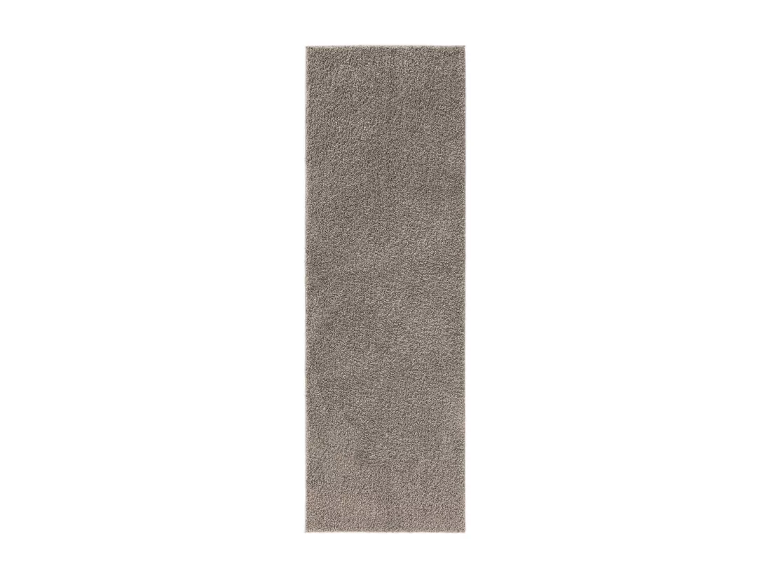 Tapis à poils longs Soho Gris clair 60x120 cm