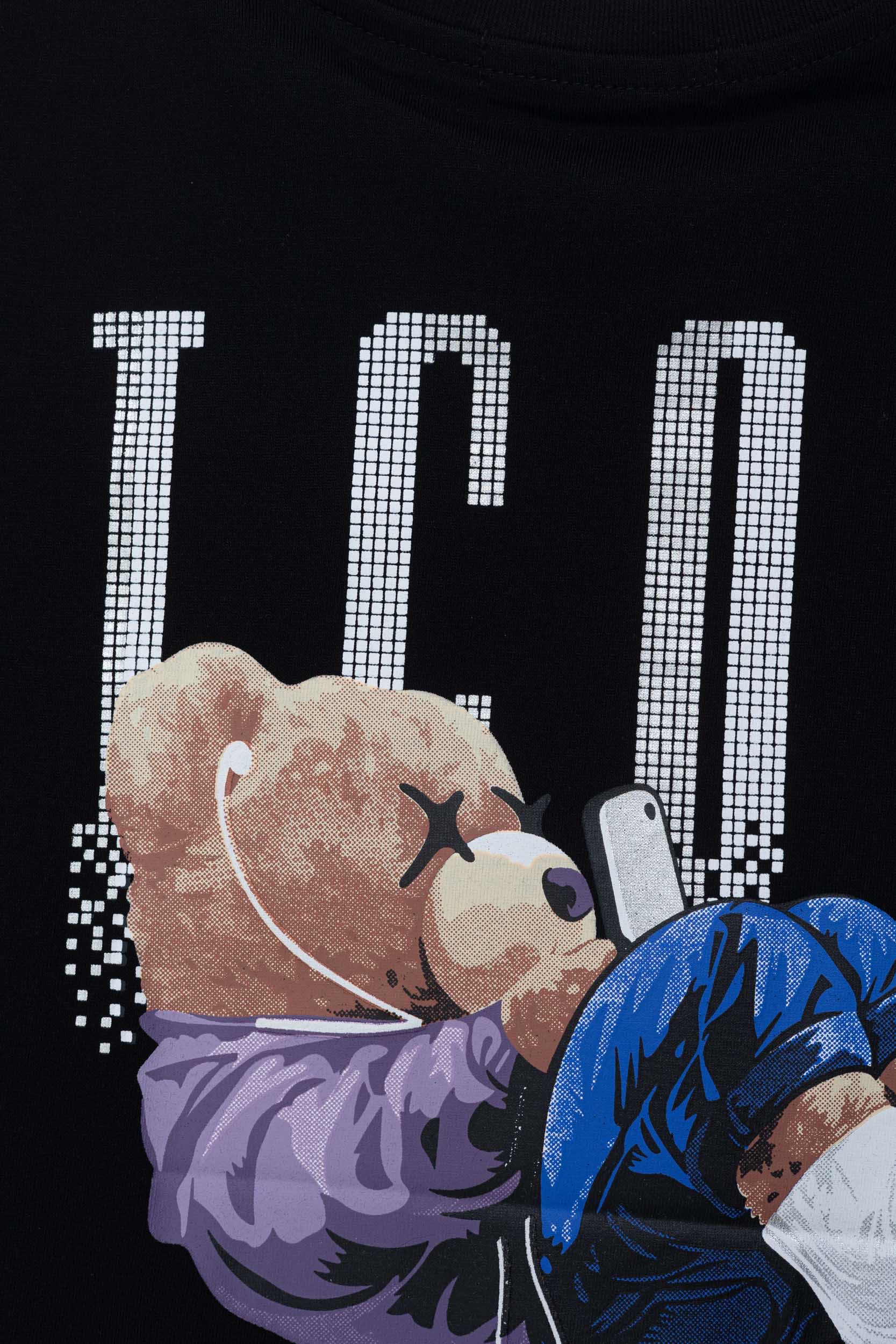 Chill icon tee - zwart