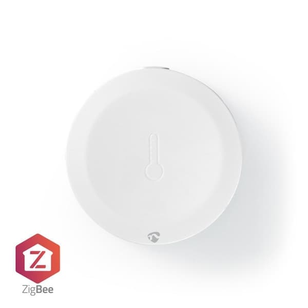 Nedis SmartLife Klimasensor | Zigbee 3.0 | Batteri drevet | Android™ / IOS | Hvit