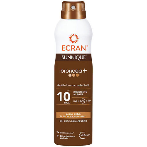 Ecran - Sunnique Broncea+ Aceite Bruma Spf10