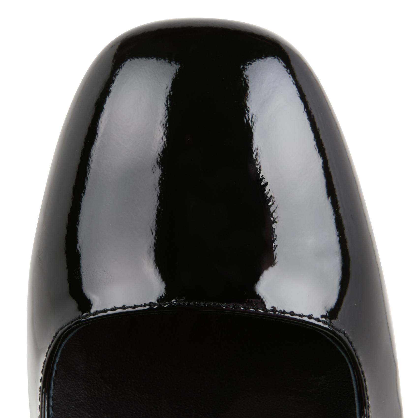 VALLON - Escarpins en cuir vernis | Noir