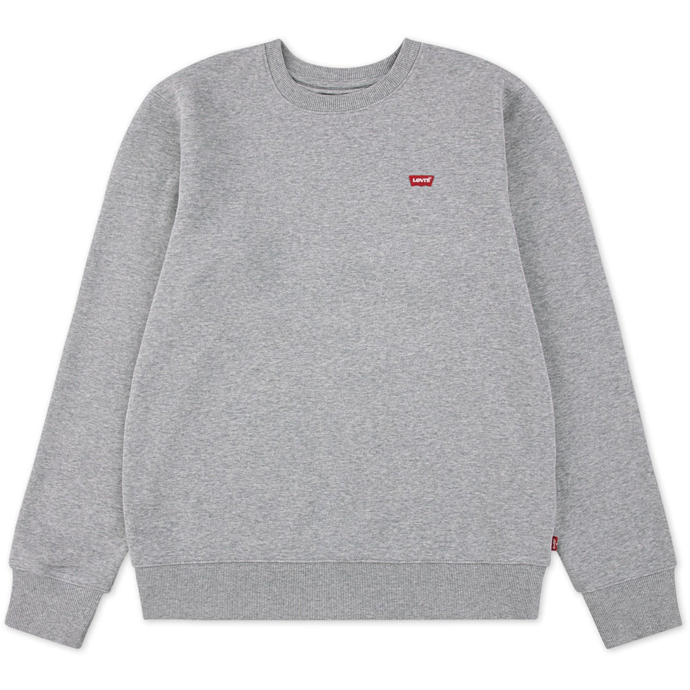 Køb Levi's Grey Heather Mini Logo Crewneck Sweatshirt