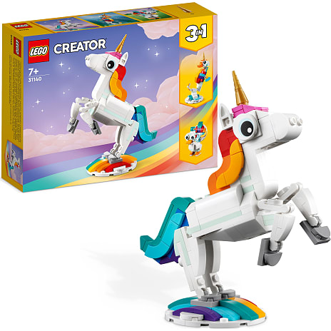 LEGO Creator 3-i-1 Magisk enhjørning 31140