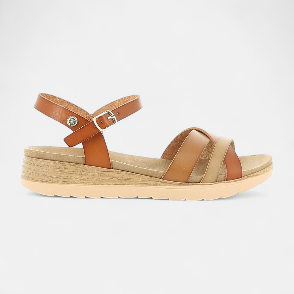 Sandales Femme camel