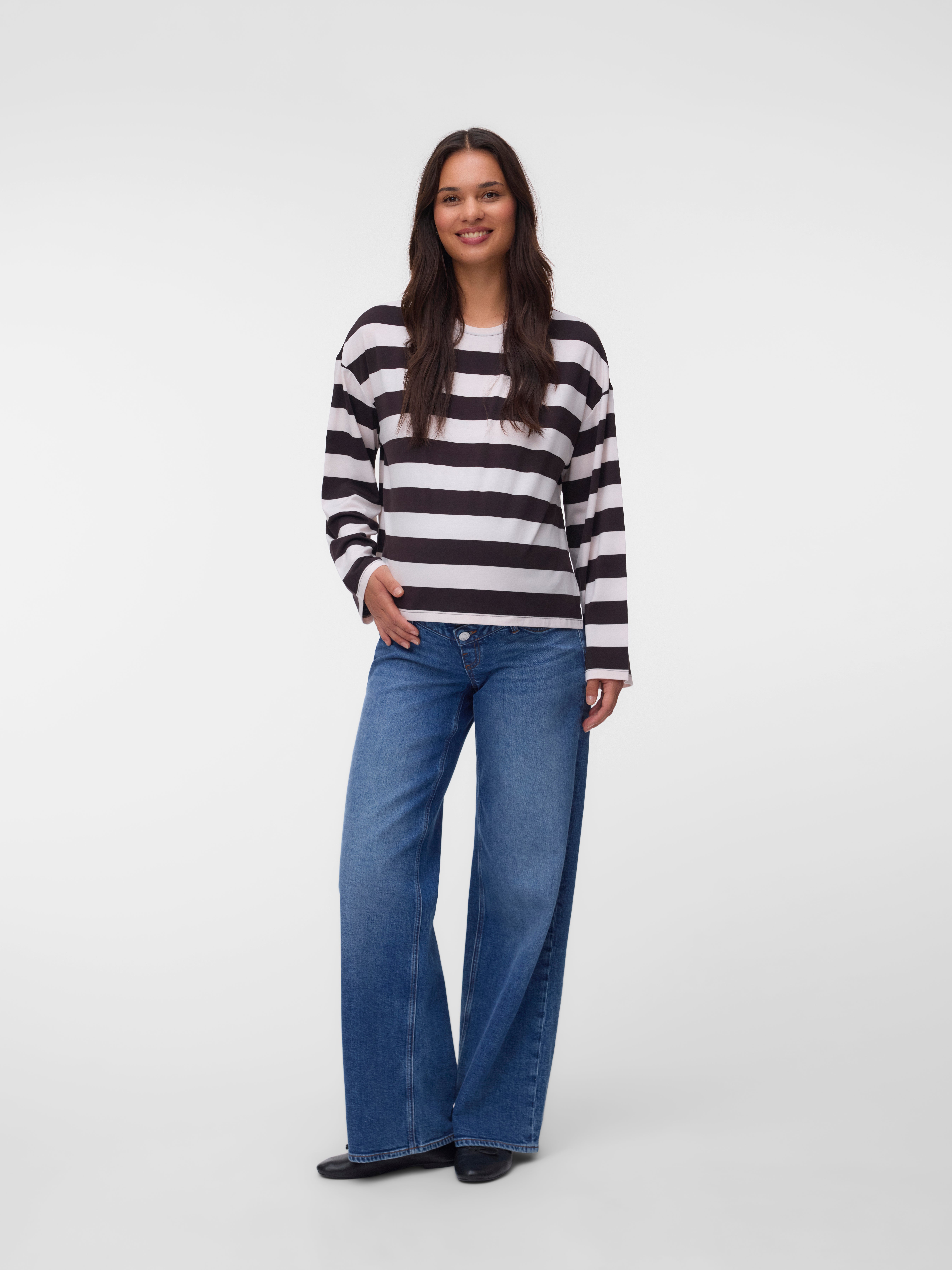 Regular fit O-hals Top