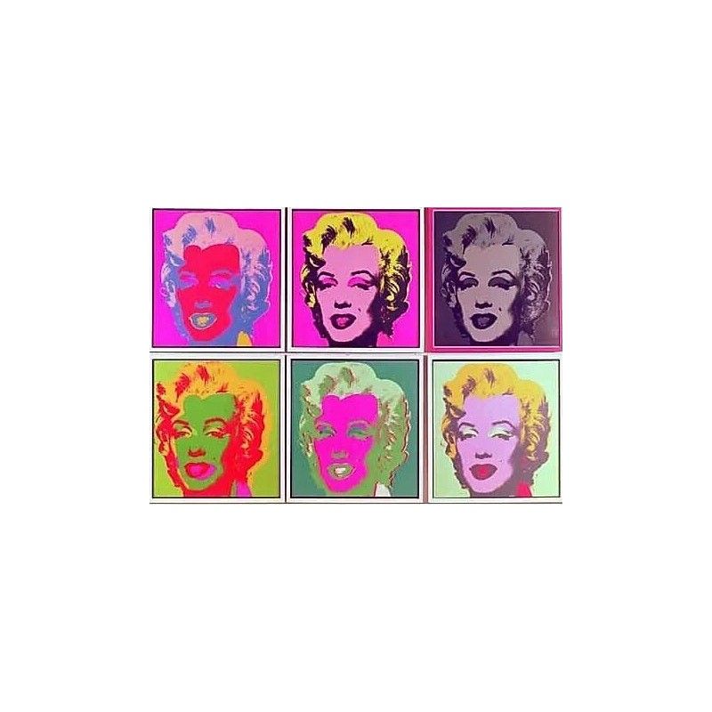 Puzzle 1000 pièces - Warhol - Marylin