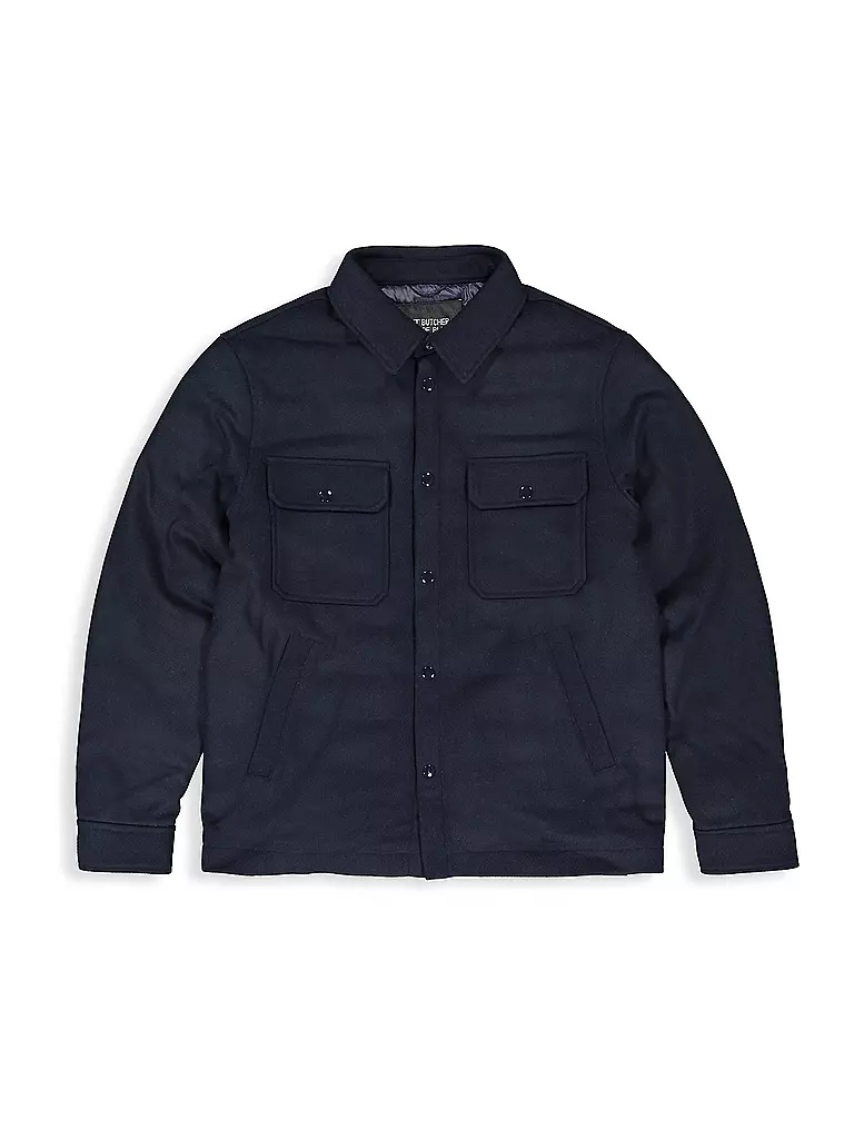 BUTCHER OF BLUE Overshirt NORBU dunkelblau