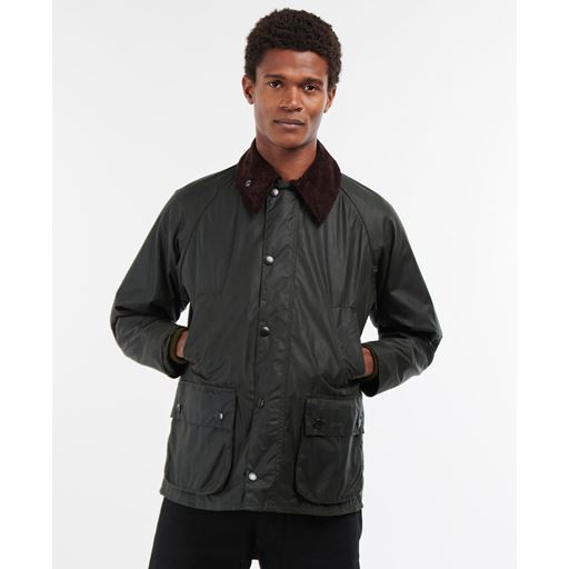 Barbour Bedale Wax Jakke, Sage, 42