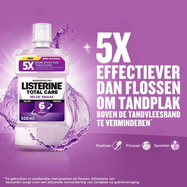 Listerine Total Care Extra Mild 500ml