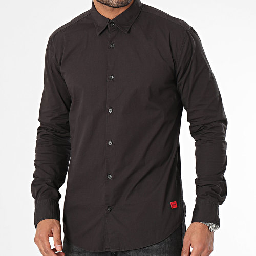 Chemise Manches Longues Ermo 50500216 Noir