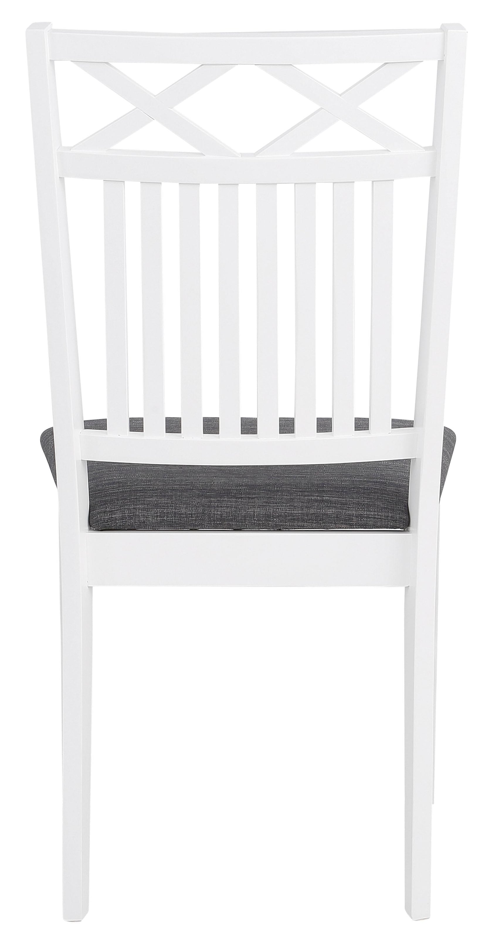 Home affaire Esszimmerstuhl »Fullerton, Holzstuhl« (Set) 2 Stk.mit attraktiven Fräsungen, Sitzhöhe 47 cm, Küchenstuhl