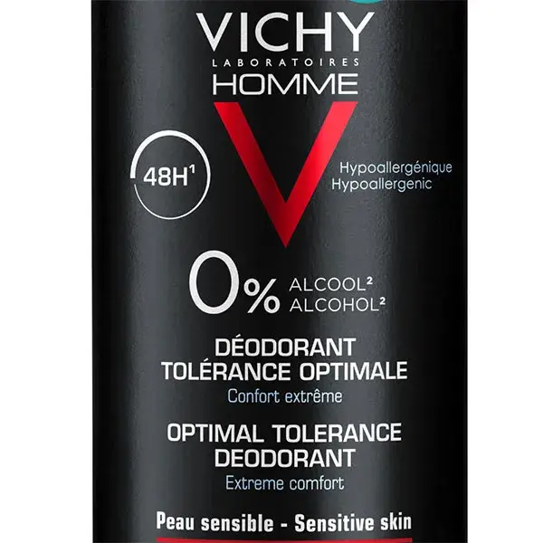 Desodorante Spray Vichy Men's Optimal Tolerance 48h 100ml