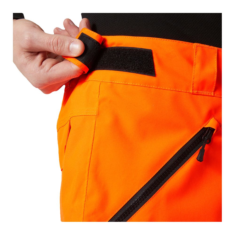 Helly Hansen SOGN CARGO - Pantalon ski Homme neon orange