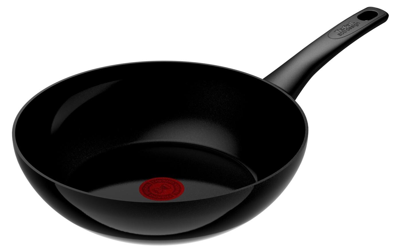 Wok Renew Black On 28 cmWokpfanne mit hochwertiger Antihaftversiegelung