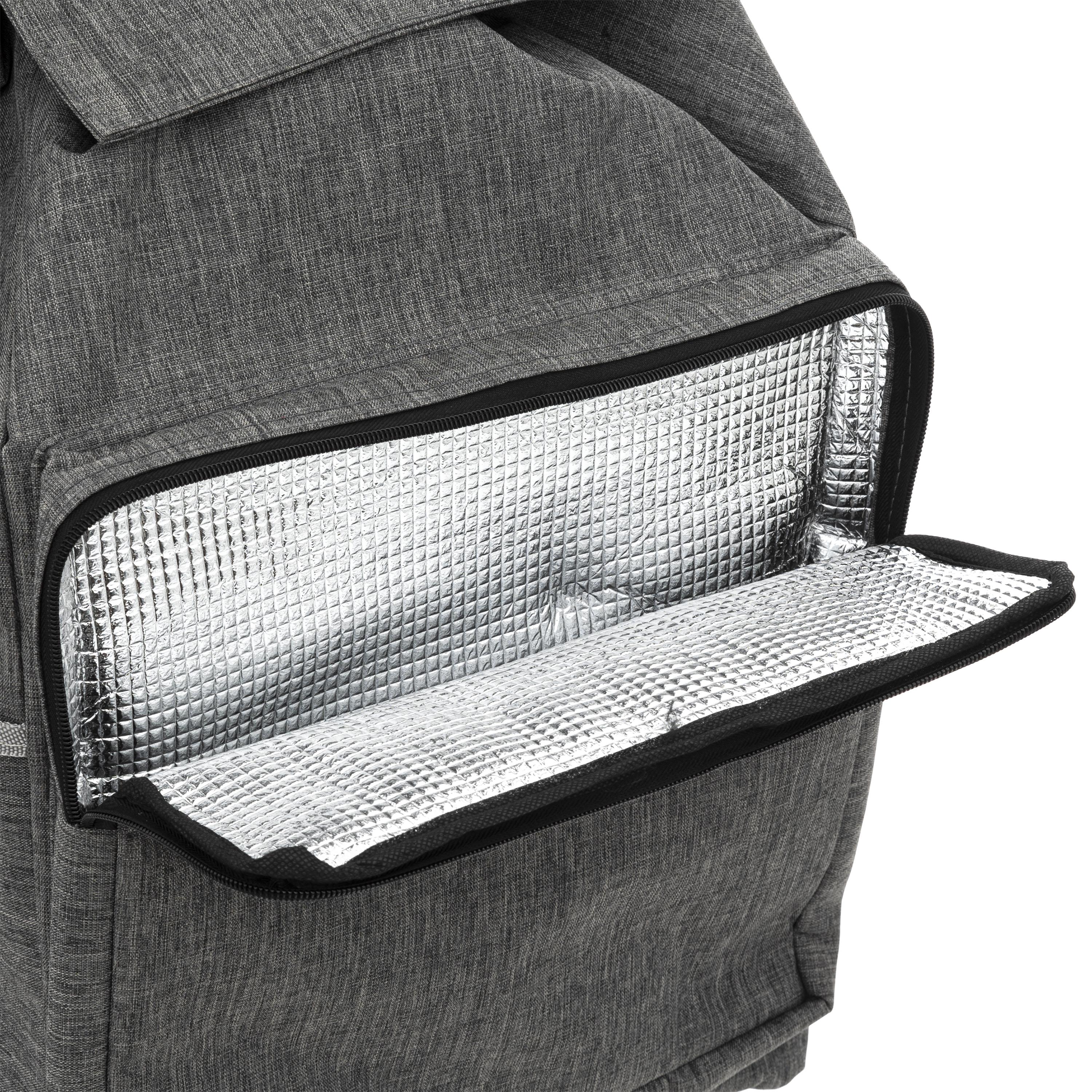 CHARIOT 6 ROUES METAL GRIS NOMADE