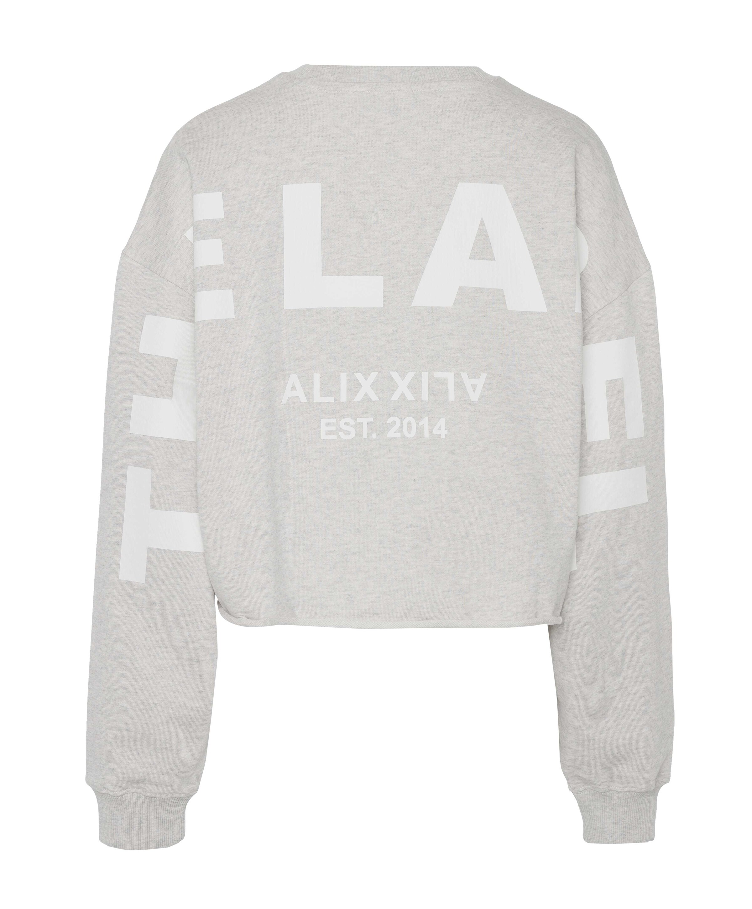 Alix The Label Dames sweater grijs