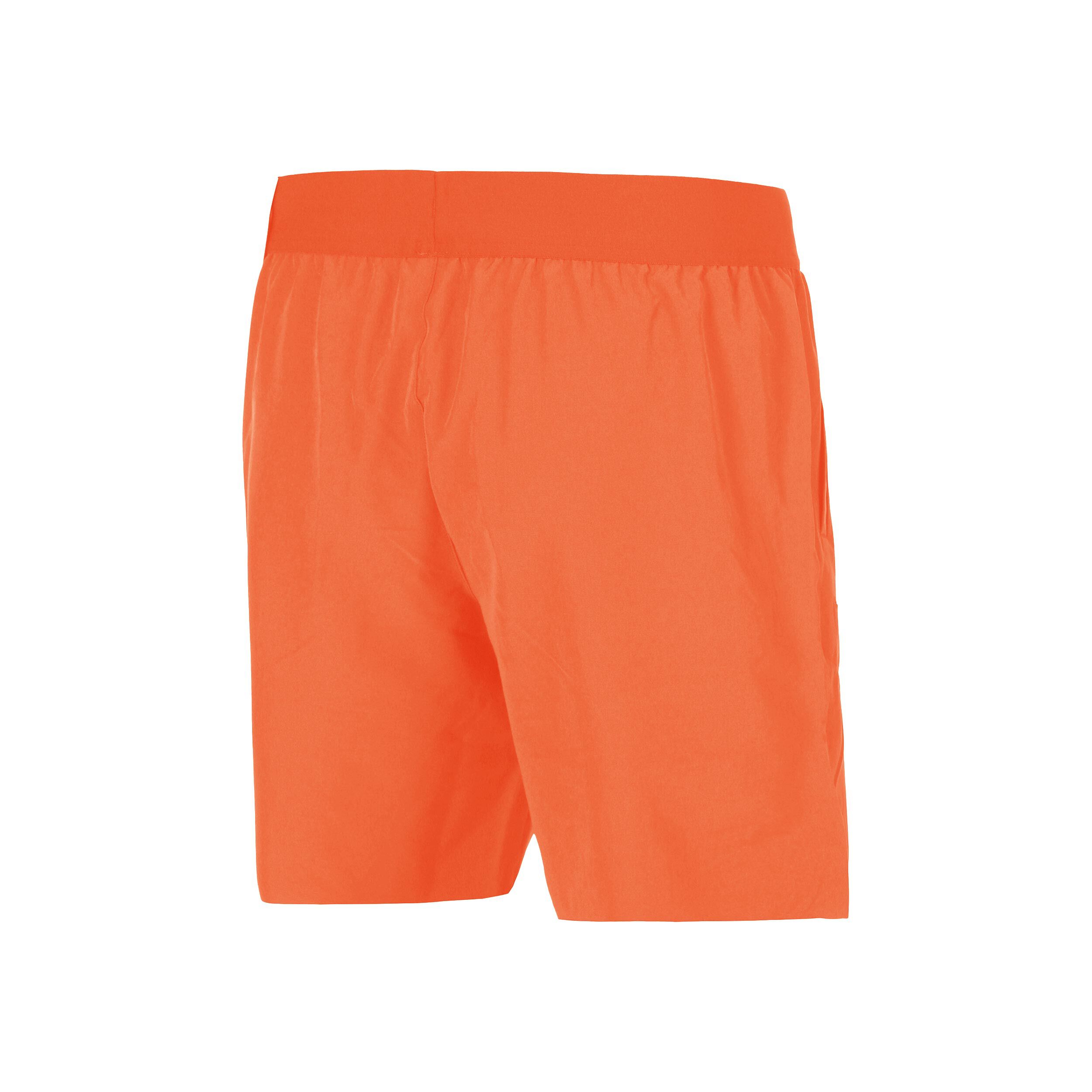 Nike Court Dri-Fit Advantage 6in Shorts Hommes - Orange , Noir