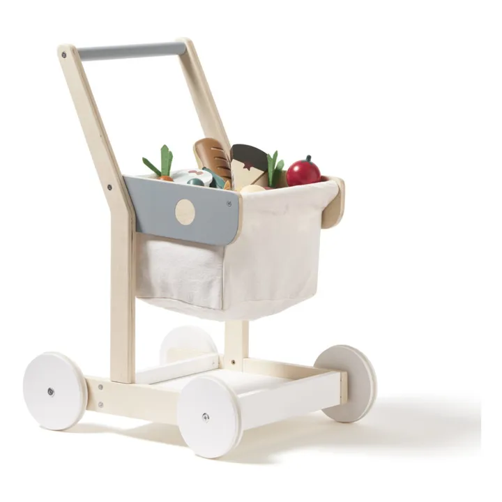 Kid's Concept Chariot de courses en bois