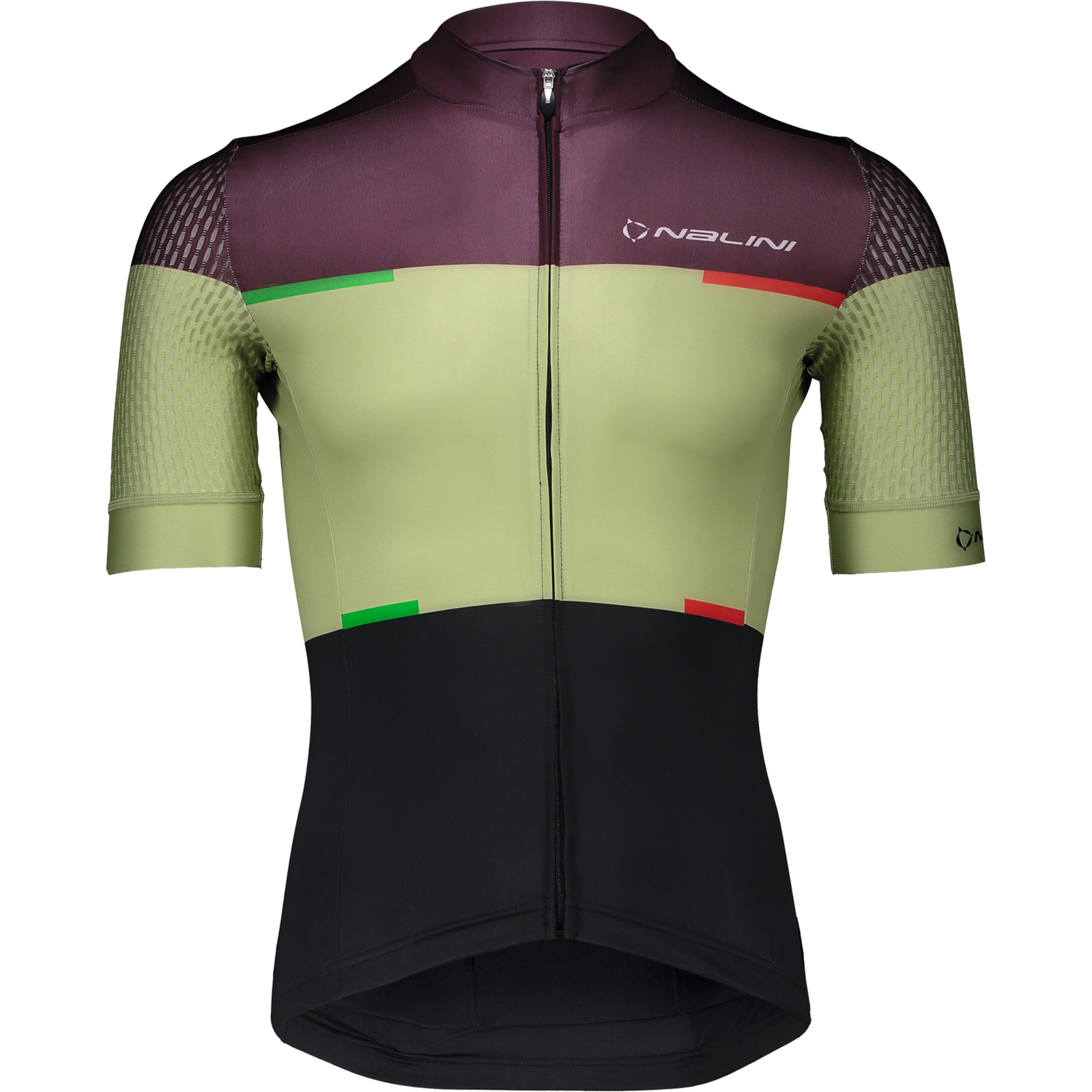 Nalini Herren-Velotrikot San Francisco M, bordeaux