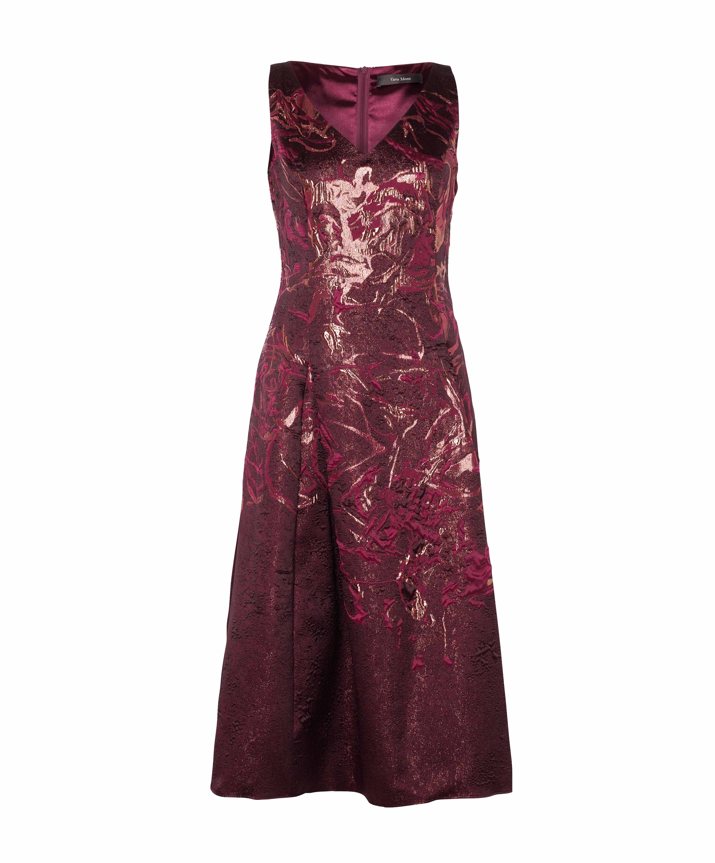 Vera Mont Dames jurk bordeaux