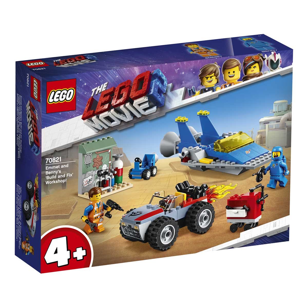 LEGO The Lego Movie 2 Emmet And Benny's: 70821: 70821