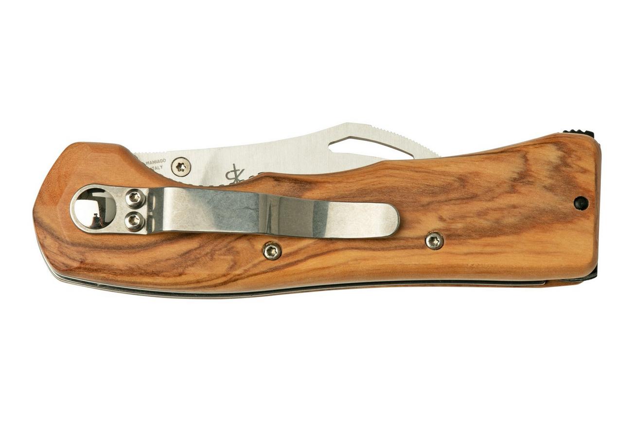 Fox Knives Spora Mushroom Satin Olive FX-409OL, champignonmes