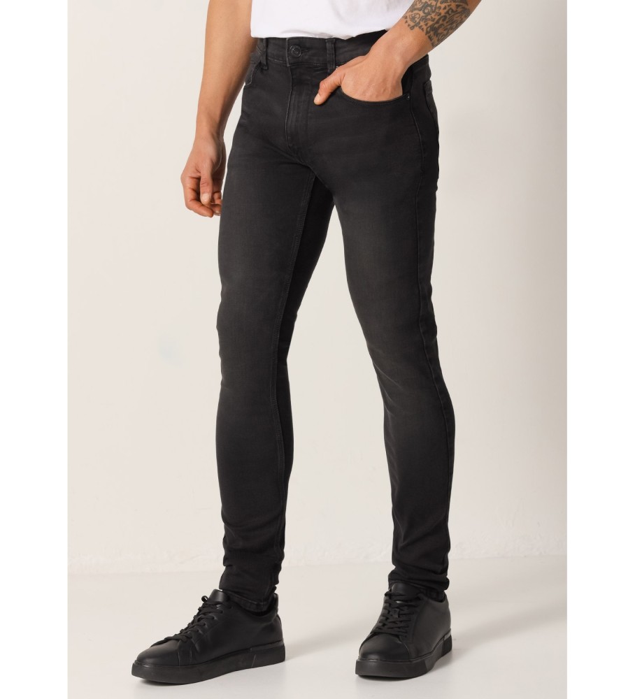 Calça jeans Six Valves 136324 preta