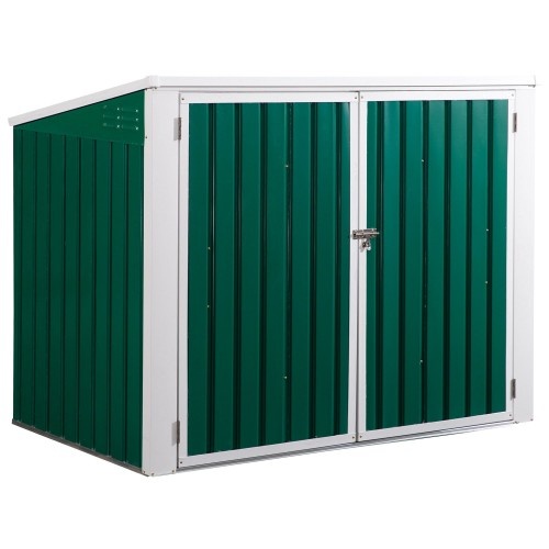 casinha de jardim verde para uso externo