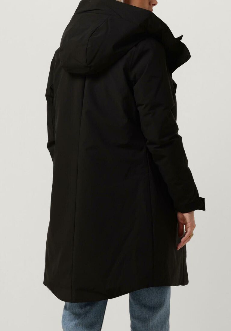 zwarte elvine parka's eline