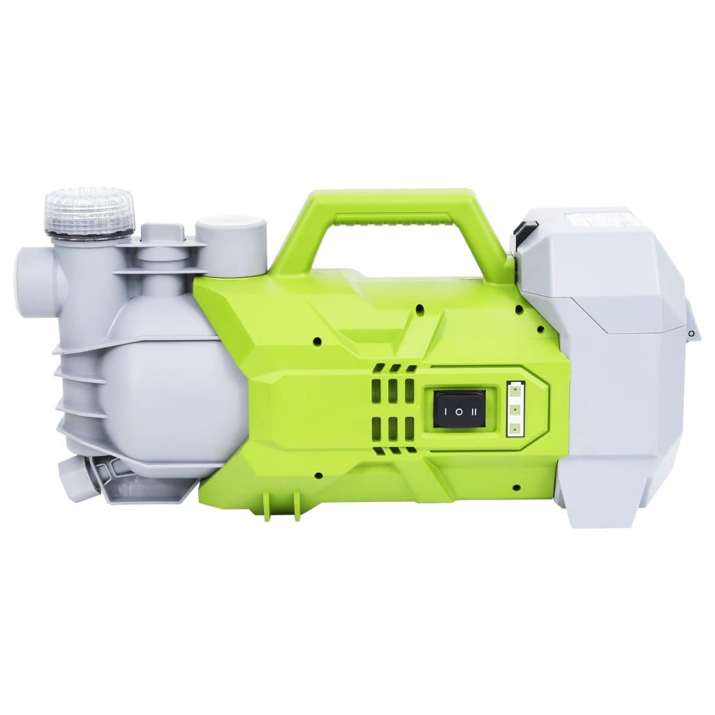 vidaXL Draadloze tuinpomp, 180 W, 2800 L/u