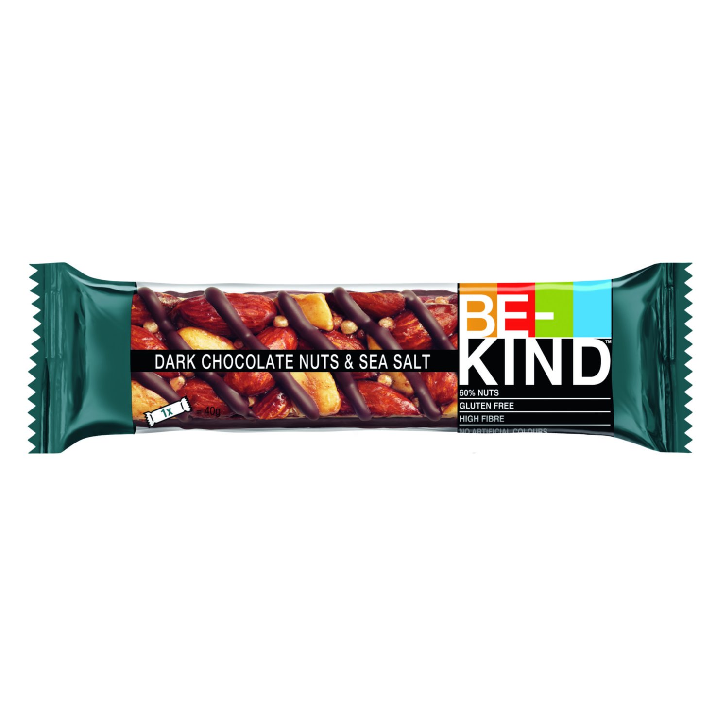 BE-KIND Dark Chocolat Nuts & Sea Salt