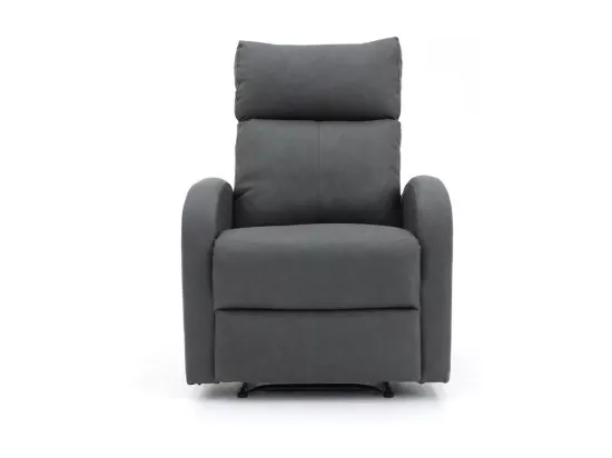 Fauteuil relax ERA relevable manuellement matière PU couleur noir, un fauteuil d'exception