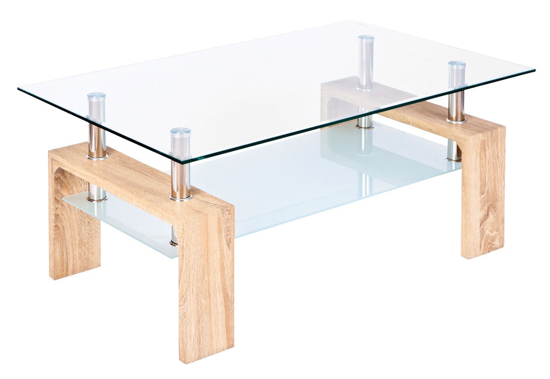 Couchtisch ERIC 100x45x60 Sonoma-Eiche MDF