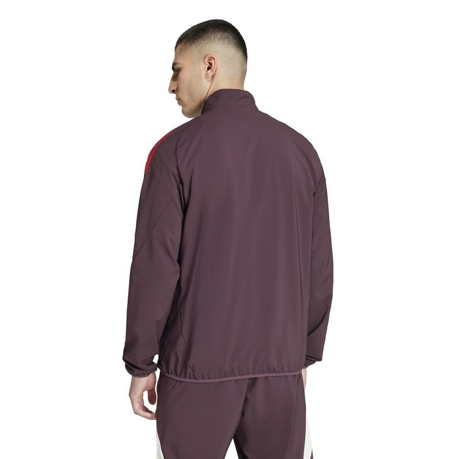 Bayern Munich Veste d'Entraînement Presentation Tiro 24 - Marron/Rouge