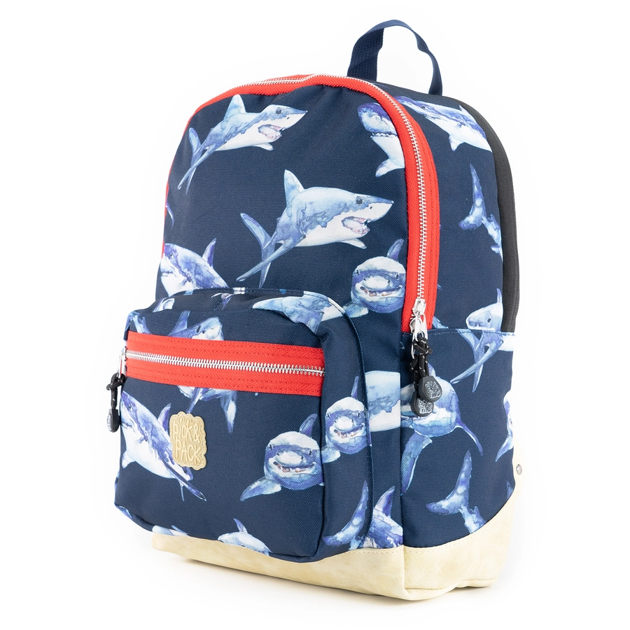 Pick & Pack Rucksack Shark Backpack M dunkelblau