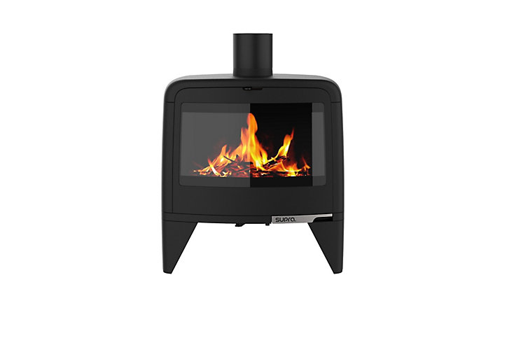 Poêle à bois en fonte Supra Paul 10kW 200m²