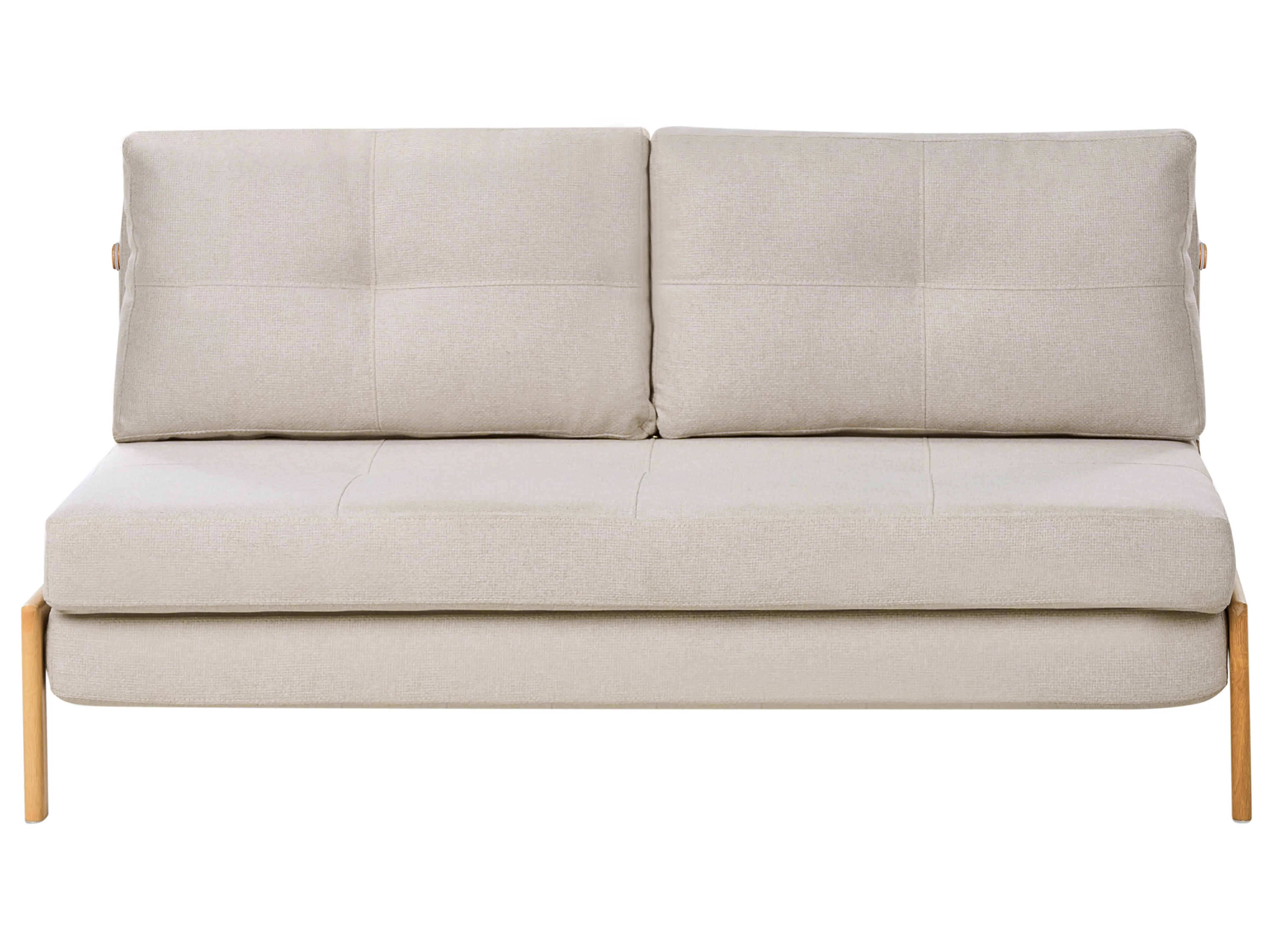 Slaapbank 2-zits EDLAND Stof Lichtbeige