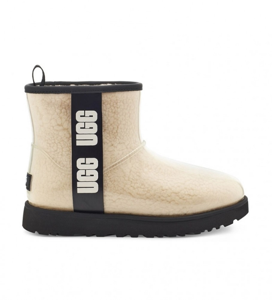 Botas UGG Classic Clear Mini bege